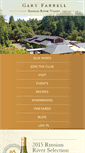 Mobile Screenshot of garyfarrellwinery.com